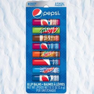 Pepsi 8 Pack Lip Balm